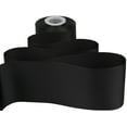 thumbnail image 3 of Ribbonitlux Grosgrain Ribbon 4 Inch x 25 Yards – Premium Polyester Craft Ribbon for Hair Bows, Gift Wrapping, Weddings & DIY – Solid Black(#030) – 1 Roll, 3 of 6