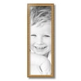 thumbnail image 2 of ArtToFrames 7" x 21" Gold with Star Picture Frame, 7x21 inch Gold Wood Poster Frame (WOM-4755),  Pack, 2 of 7