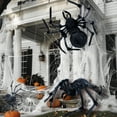 thumbnail image 6 of Joyfy 45inch Giant Spider Halloween Decorations,Scary Spider Halloween Outdoor Party Decorations Props Halloween Yard Decorations,Black, 6 of 7