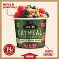 thumbnail image 2 of Kodiak Cakes Instant Protein HHA1&nbsp;Maple & Brown Sugar Oatmeal in a Cup, 2.12oz (Pack of 12), 2 of 3