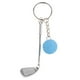 thumbnail image 1 of Palos de golf de aleación con colgante de bola, llavero, llavero, regalo de adorno colgante perfke  Llavero, 1 of 9