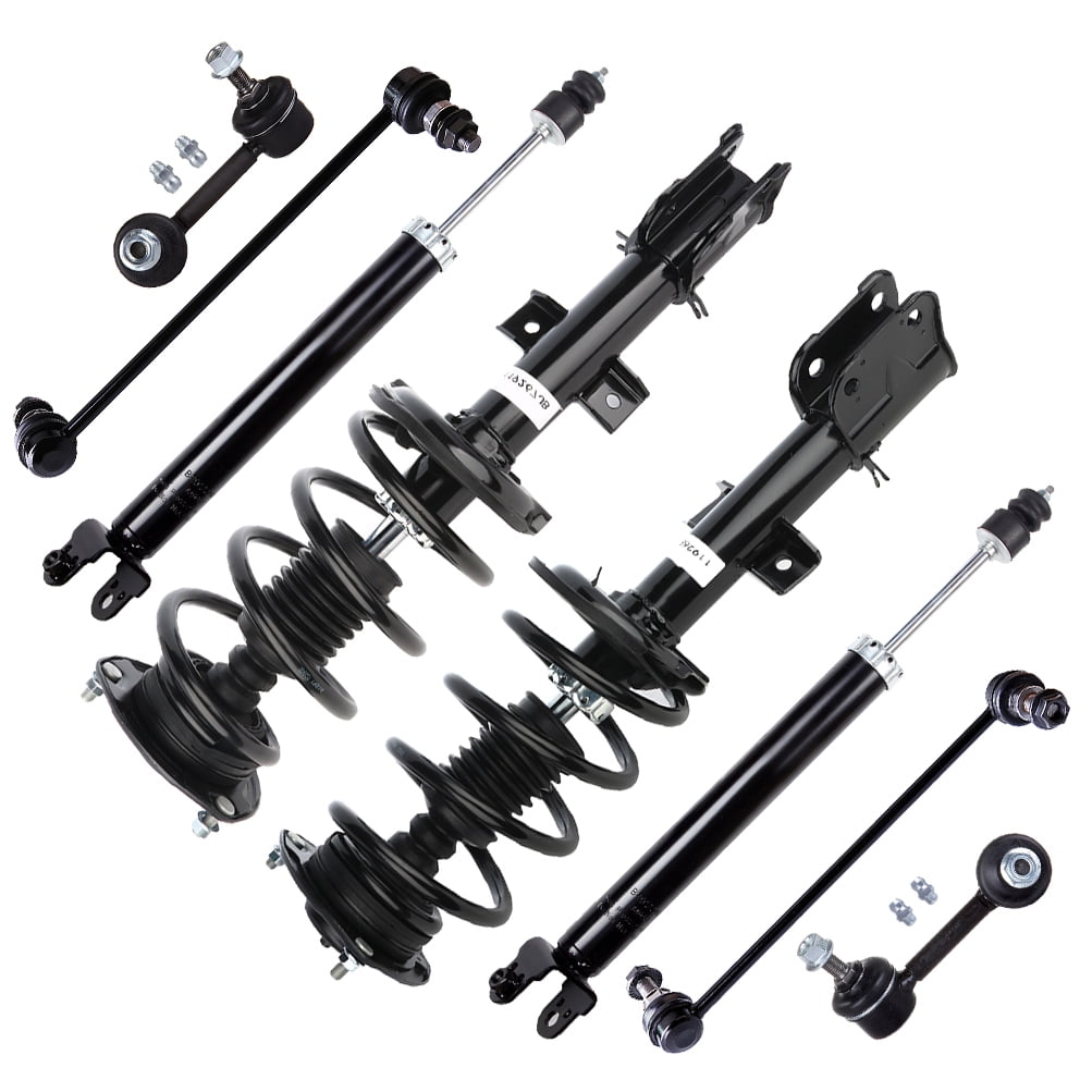 ECCPP Complete Struts Front and Rear Pair Strut Spring Assembly Shock Absorber for 2009-2014 for Nissan Maxima Set of 8