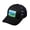 Birdie, Black, variant on Men's Embroidered Patch Trucker Mesh Back Adjustable Snapback Baseball Cap, Bourbon, Navy