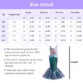 thumbnail image 7 of Ariel Princess Costume for Girls Female Halloween Outfit Fishtail Dress, Little Girsl 3-8Y, 7 of 7