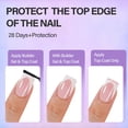 thumbnail image 4 of Kit de uñas Vansiho Pink Deep French Gel con lámpara y 150 puntas, 4 of 6
