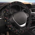 thumbnail image 3 of Lsque Galaxy Ultra Soft Car Steering Wheel Cover for Women, Standard 15 inch Size for Truck Van SUV Auto, 3 of 8