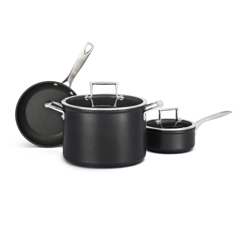 KitchenAid KCH2S5AKM Professional 5 Piece Black Diamond Hard Anodized