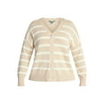 thumbnail image 6 of Terra & Sky Women's Plus Size Boyfriend Cardigan with Long Sleeves, Midweight, Size 0X-5X, 6 of 6