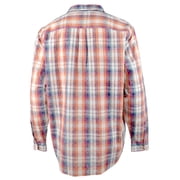 Tommy Bahama Men's Big & Tall Indigo Coast Check Long Sleeve Woven Shirt 3XLT