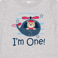 thumbnail image 4 of Inktastic 1st Birthday Boys Helicopter 1 Year Old Boys Baby T-Shirt, 4 of 5