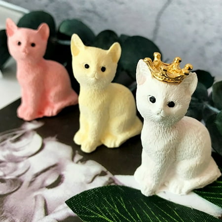 3d Petit Chat Bougie Moule Moule De Savon Moule Chocolat Moule Diy Savon Moules De Decoration De Gateau Outils Walmart Canada
