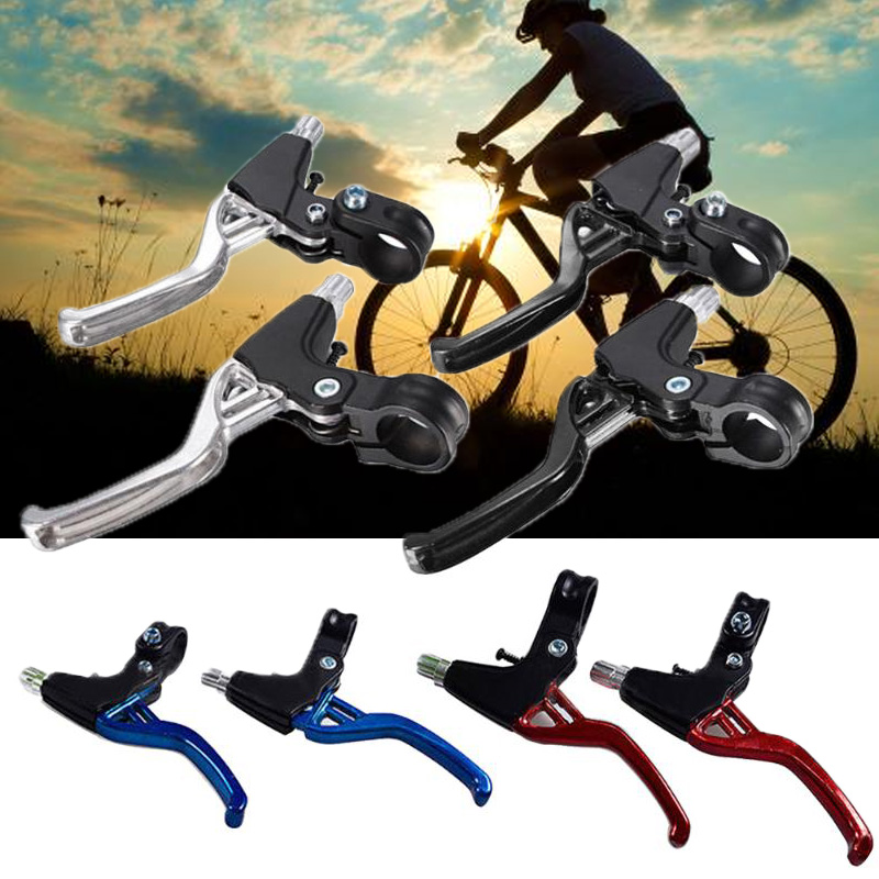 Road Bike Folding Bike Universal 2.2cm Diameter Aluminium Alloy Brake Handles for Mountain Bike Yosoo Health Gear 1 Pair Bicycle Brake Levers