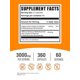 thumbnail image 2 of Cápsulas HMB de Supplement BulkSupplements.com, 3000 mg, 360 unidades, 2 of 5