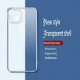thumbnail image 3 of KALORLAN Anti-Fingerprint Back Cover Cell Phone Case for Apple iPhone 13, Clear, 3 of 5