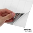 thumbnail image 3 of ETHZZLE Easy to Apply Peel and Stick Kitchen Backsplash Tile Self Adhesive Waterproof White Wall Sticker, 3 of 7