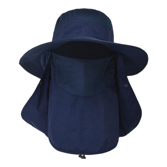 Sombrero De Pesca Al Aire Libre Sombrero De Protección Solar Transpirable Cubierta De Solapa Desmontable Sombrero Boonie Para Hombres Y Mujeres Vogacara AP008013-01