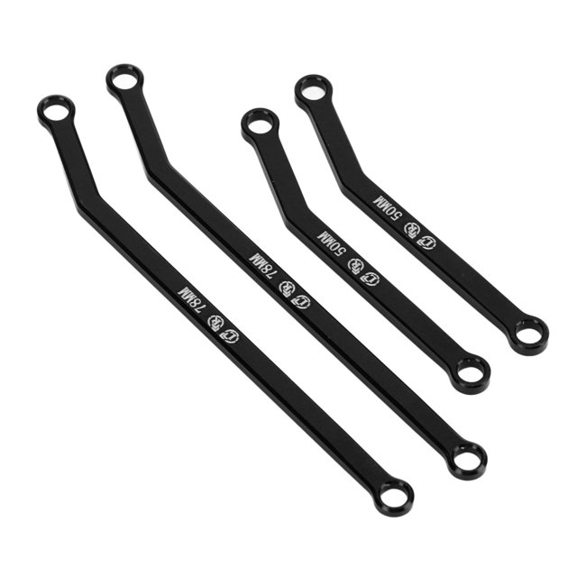 Juego de enlaces de chasis RC Bling Bling Reemplazo de enlaces inferiores RC