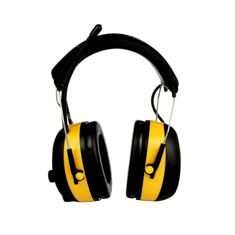 3M WorkTunes Safety Earmuffs with AM/FM Radio and Headphones