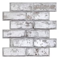 thumbnail image 1 of Paneles de pared COMSTICKC 3D de imitación de ladrillo que se despegan y pegan, 30 x 30 cm, 1 of 9