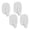 White, variant on Honmine Hanging Hook Adhesive Hook Kitchen, Wall No Drilling No Marks Strong Adhesive, Door Rear Wall Hanging No Nail for Towel Robe or Sponge