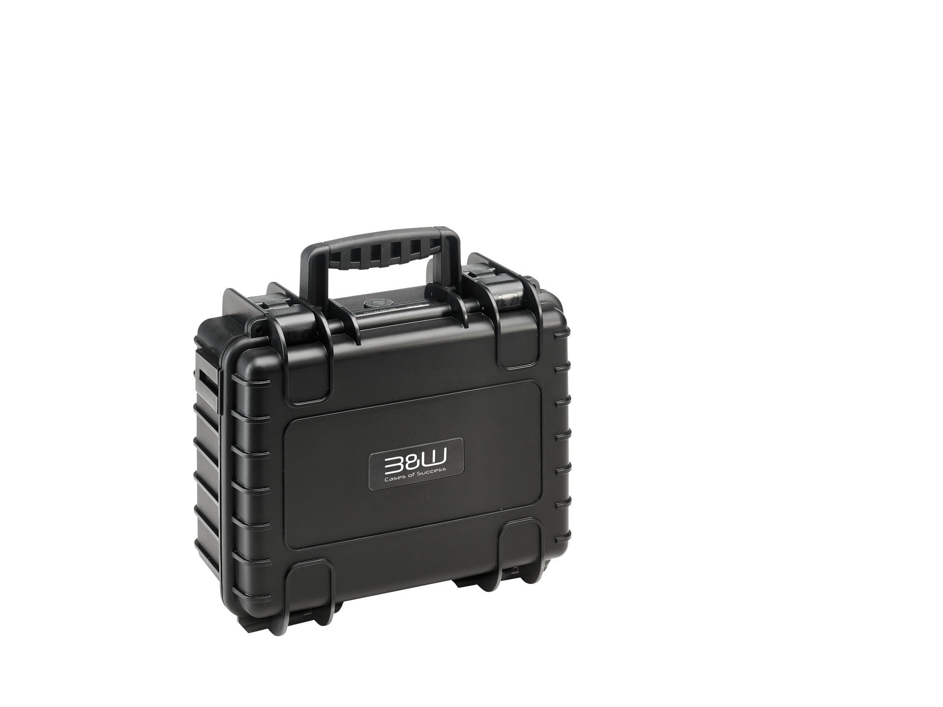 B&W International Jet 3000 Waterproof Hard Shell Tool Case, with Loop Tool Board, Black