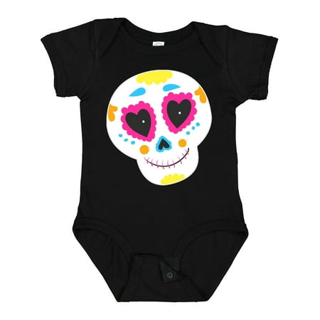 

Inktastic Decorated Skull Gift Baby Boy or Baby Girl Bodysuit
