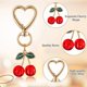 thumbnail image 4 of 12 Llaveros de Cereza para Bolsos, Llaveros, Regalos Mujeres, Accesorios Fiesta ., 4 of 6