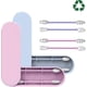 thumbnail image 1 of 2pcs Silicone Cotton Swabs, Reusable, Washable For Ear Care, Cleaning, Makeup And Makeup Remover, 1 of 5