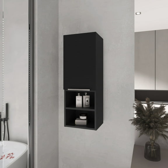 5 - 10 In Depth Bathroom Medicine Cabinet 4 Shelves, Organization Wall Mounted 11.48"w X 31.59"h,