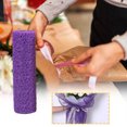 thumbnail image 4 of Decorative Mesh Ribbon Roll for Crafts | Polyester Fabric Tulle for Party Decorations | 28x457cm DIY Flower Packing & Children's Craft Supplies | 1 Roll, 4 of 5