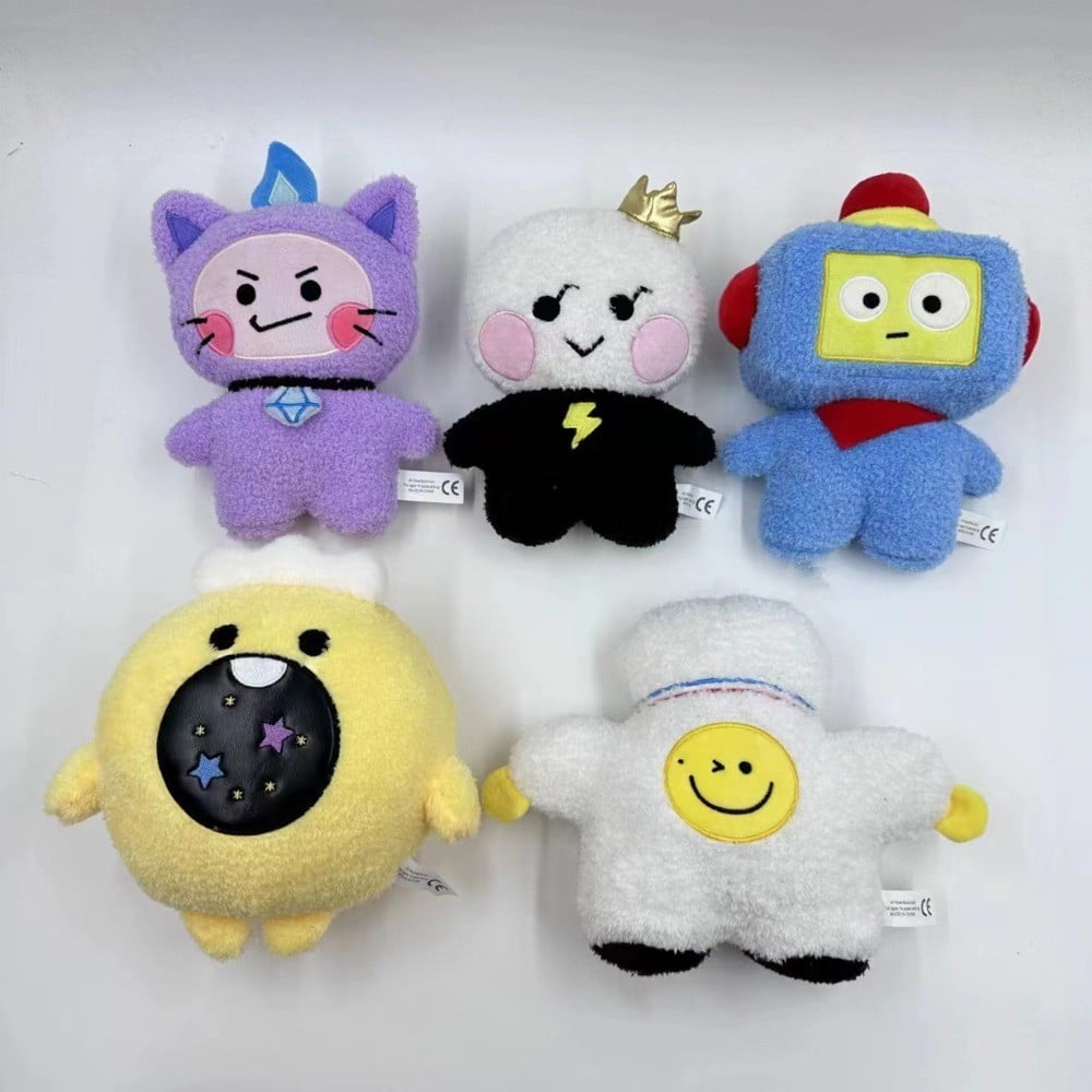 20cm Kpop Idol TREASURE Doll TRUZ TATTON Series Plush Dolls