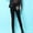 Black Full Length Pants Leggings 1, variant on Ernkv Pants for Women Casual Span Ladies Leggings High Waist Keep Warm Long Pants with Pocket Black XL