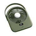 thumbnail image 3 of Colgante de doble propósito ventilador luz usb portátil pantalla digital pequeño ventilador de techo, 3 of 9