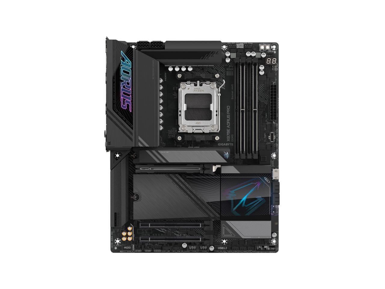 Aorus X870E PRO Gaming Desktop Motherboard - AMD X870E Chipset - Socket AM5 - ATX (x870eaoruspro)