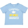 thumbnail image 3 of Inktastic Congrats My Uncle Graduated with Cap Boys or Girls Baby T-Shirt, 3 of 5