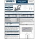 thumbnail image 3 of Mezcladora Para Lavabo Urrea Niza 55PN Cromo 4 Pulgadas, 3 of 3