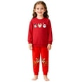 thumbnail image 3 of LRen Toddler Girls Fall Outfits Long Sleeve Top and Sweatpants Two Piece Set for Cool Weather 6-7 Years,Z12-Red, 3 of 7