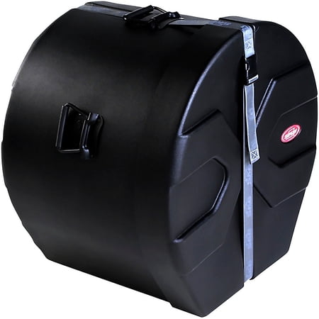 SKB Roto-Molded Marching Bass Drum Case 24 in. Black