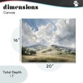 thumbnail image 4 of Stupell Industries Traditional Tranquil Hills Meadow Canvas Art, 20 x 16, by Franklyn Gregory, 4 of 8