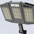 thumbnail image 4 of Greeniant Luz de pared Solar recargable al aire libre Sensor de movimiento Cuerpo de inducción Lámpara montada Patio trasero Iluminación blanca Pasarela Suministros para perros 264 cuentas Greeniant PT004575-02, 4 of 6