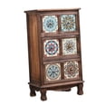 thumbnail image 1 of DOLITY Commode pour Chambre Table d'Appoint Salon Entrée Dortoir Meuble Hall Coffre Style C, 1 of 9