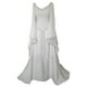 thumbnail image 1 of Vestido medieval de manga larga con escote en V para mujer, largo hasta el suelo, para cosplay, 1 of 2