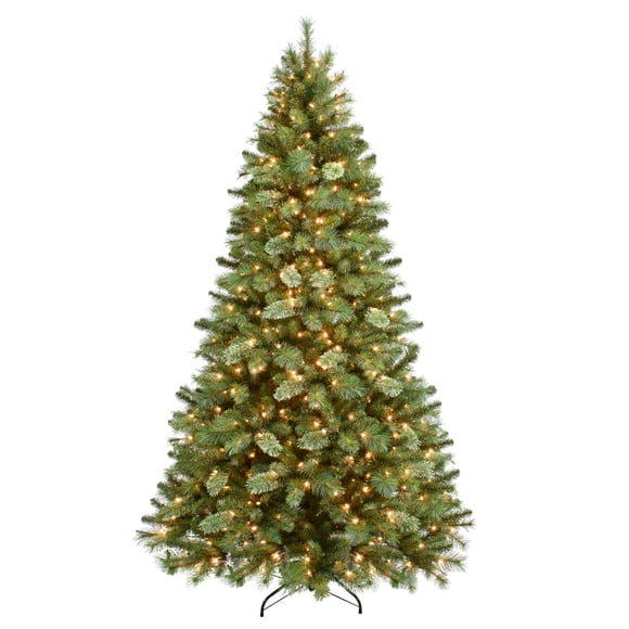 Árbol de Navidad Puleo International Teton Pine de 2,3 m con 600 luces