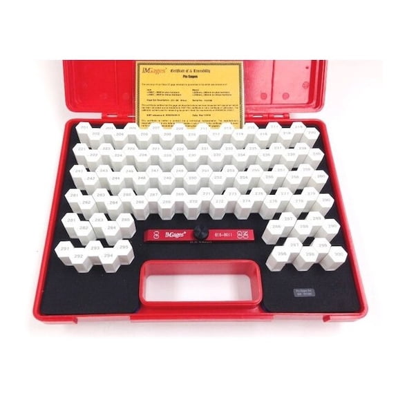 Hhip Minus Class Zz Pin Gage Set w/Handle 4103-3005