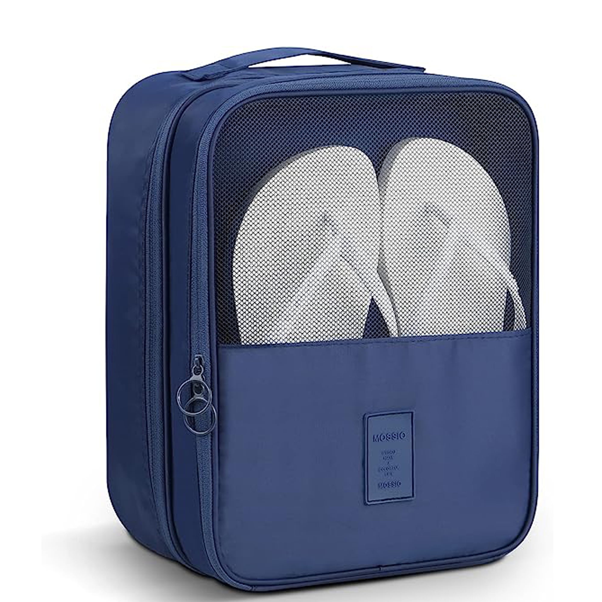 Travel Shoe Bag Shoes Organizer Portable Waterproof Carrier Bag,Navy