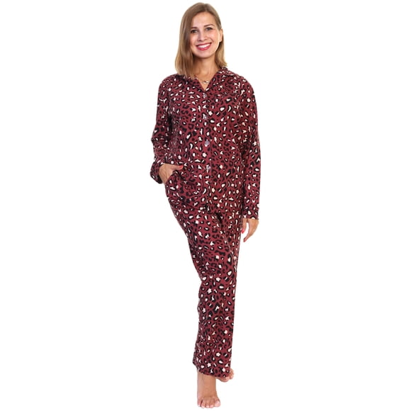 Angelina Conjunto de Pijama de Franela (Paquete de 1)