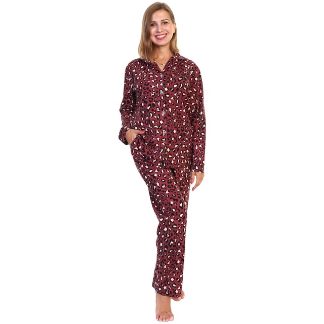Angelina Conjunto de Pijama de Franela (Paquete de 1)