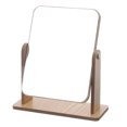 thumbnail image 1 of High Definition Makeup Mirror Wooden Rotatable Mirror Desktop Mirror Decor, 1 of 8