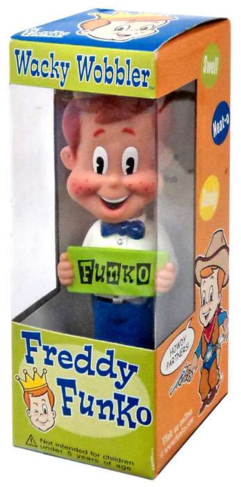 Wacky Wobbler Freddy Funko Bobble Head