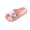 Pink, variant on hzomhy Unisex Childrens Reversible Thickened Slippers Ultra Soft Nonslip Washable Quick Drying Plush Breathable Lightweight Indoor Home Daily